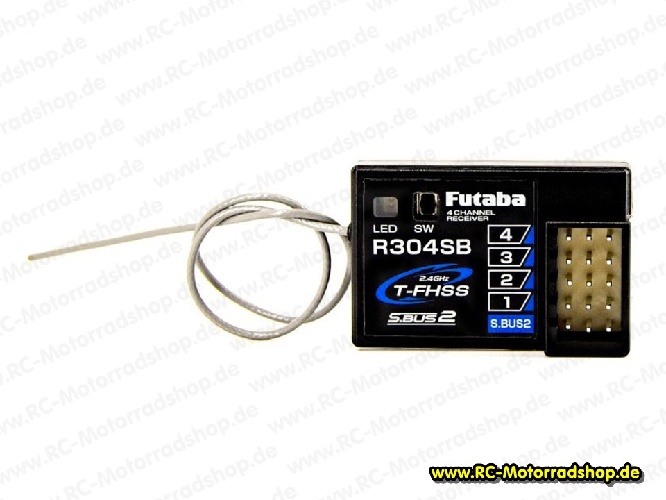 T3PV-R304SB: Fernsteuerung Futaba T3PV 2.4GHz + R304SB (mit Telemetrie) T3PV-R304SB
